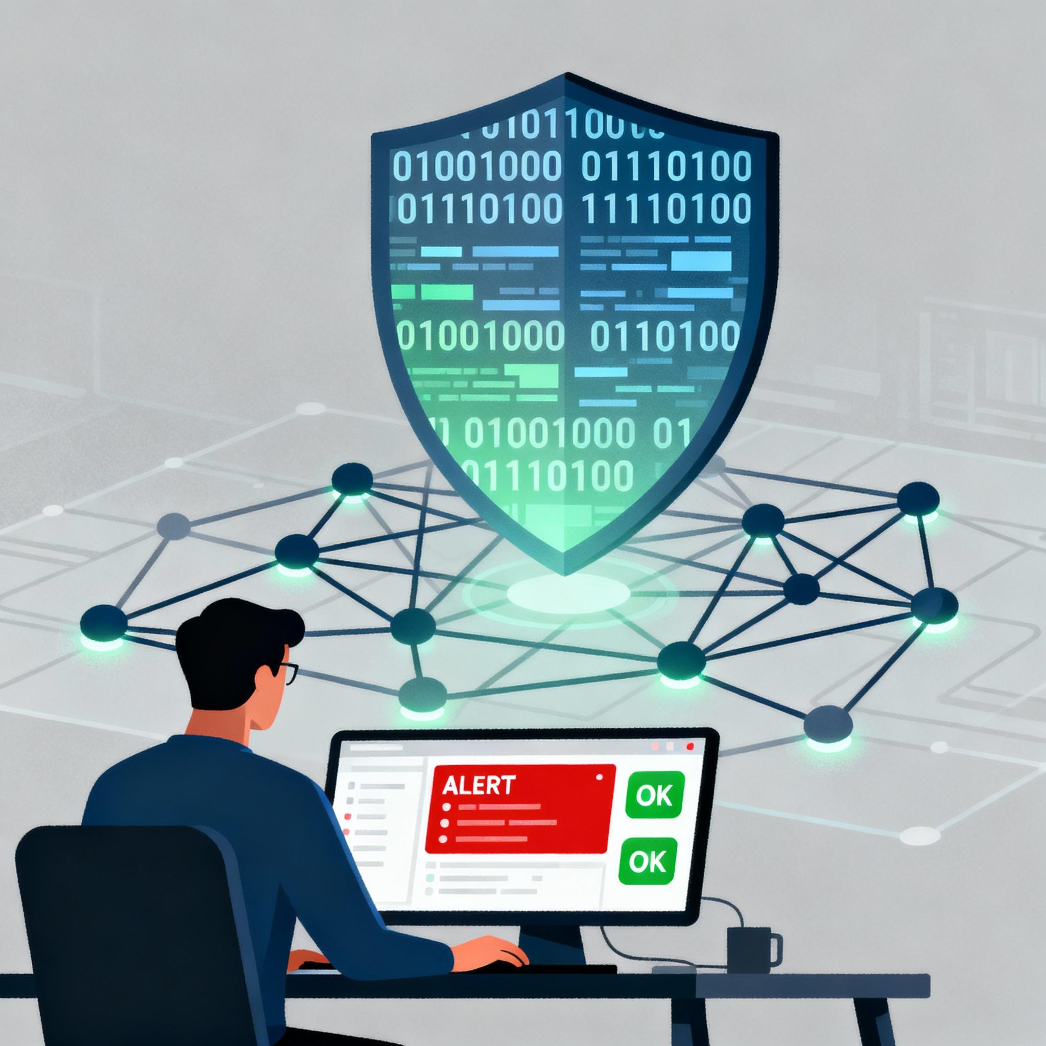 Abstract shield protecting a neural network from malicious text prompts