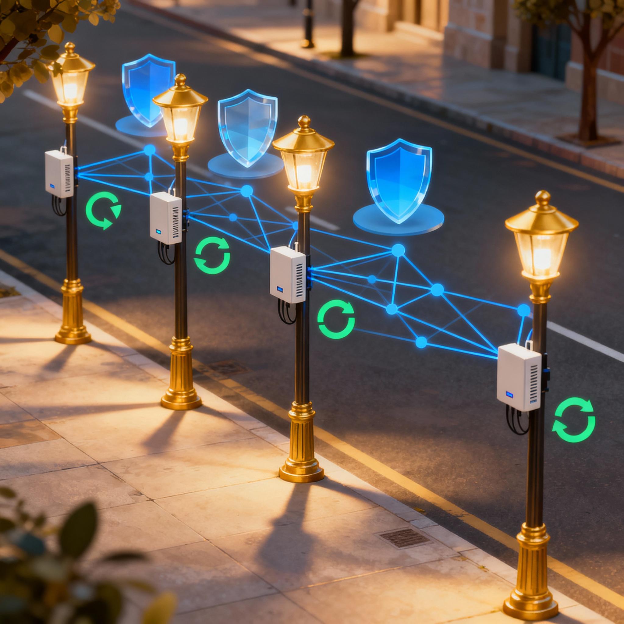 IoT gateway in a smart city running on-device federated learning